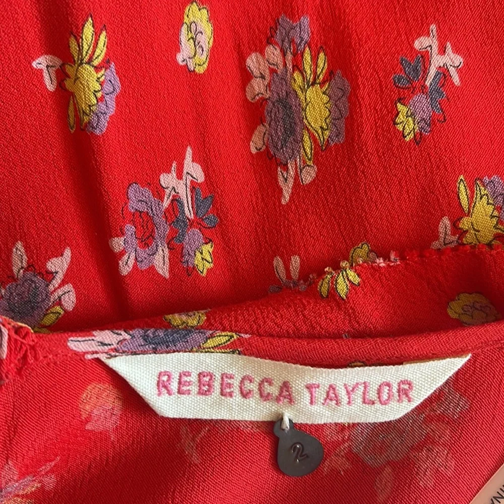 Rebecca Taylor color red